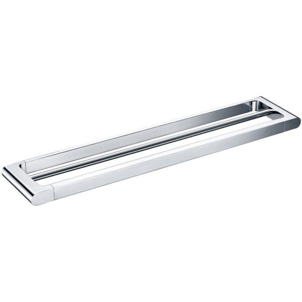 ACL 3604-800 KARA DOUBLE TOWEL RAIL 800MM CHROME - Urban Designs Bathroom and Kitchen