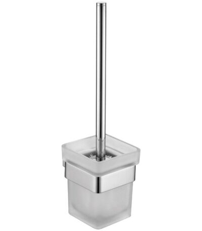 ACL 6407 ROSA TOILET BRUSH CHROME / MATTE BLACK - Urban Designs Bathroom and Kitchen