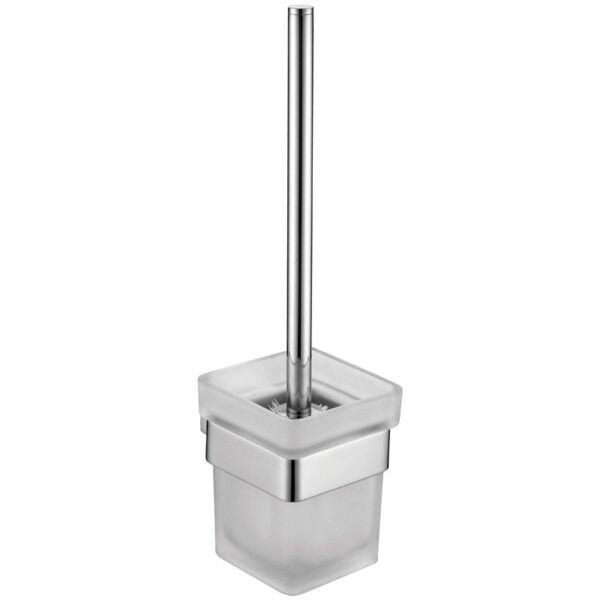 ACL 6407 ROSA TOILET BRUSH CHROME / MATTE BLACK - Urban Designs Bathroom and Kitchen