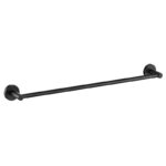 ACL 8112-60-B OTUS SINGLE TOWEL RAIL 600MM MATTE BLACK - Urban Designs Bathroom and Kitchen