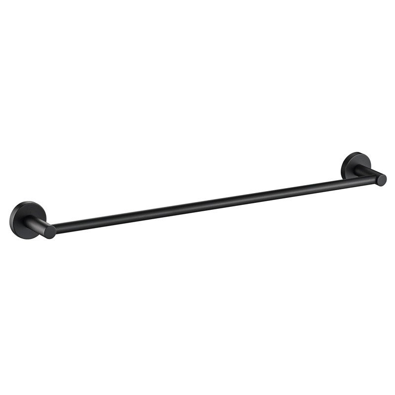 ACL 8112-60-B OTUS SINGLE TOWEL RAIL 600MM MATTE BLACK - Urban Designs Bathroom and Kitchen