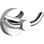 ACL 8125 OTUS DOUBLE ROBE HOOK CHROME & COLOURED - Urban Designs Bathroom and Kitchen