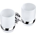 ACL 8128 OTUS DOUBLE TUMBLER HOLDER CHROME - Urban Designs Bathroom and Kitchen