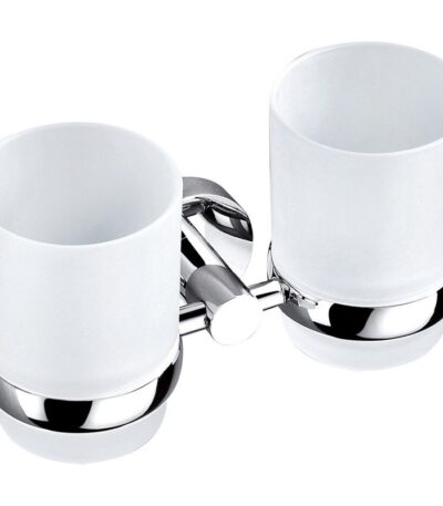 ACL 8128 OTUS DOUBLE TUMBLER HOLDER CHROME - Urban Designs Bathroom and Kitchen