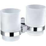 ACL 8928 SARA DOUBLE TUMBLER HOLDER CHROME - Urban Designs Bathroom and Kitchen