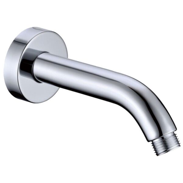 ACL PHD1003A ROUND CURVED SHOWER ARM CHROME - Urban Designs Bathroom and Kitchen