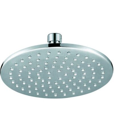 ACL PRB1056N CORA ROUND BRASS SHOWER HEAD 200MM CHROME & COLOURED - Urban Designs Bathroom and Kitchen