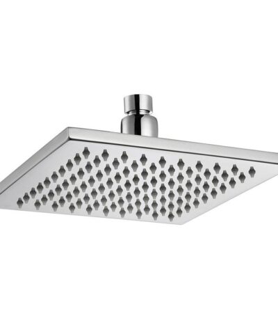 ACL PRB1067N EDEN SQUARE BRASS SHOWER HEAD 200MM CHROME & COLOURED - Urban Designs Bathroom and Kitchen