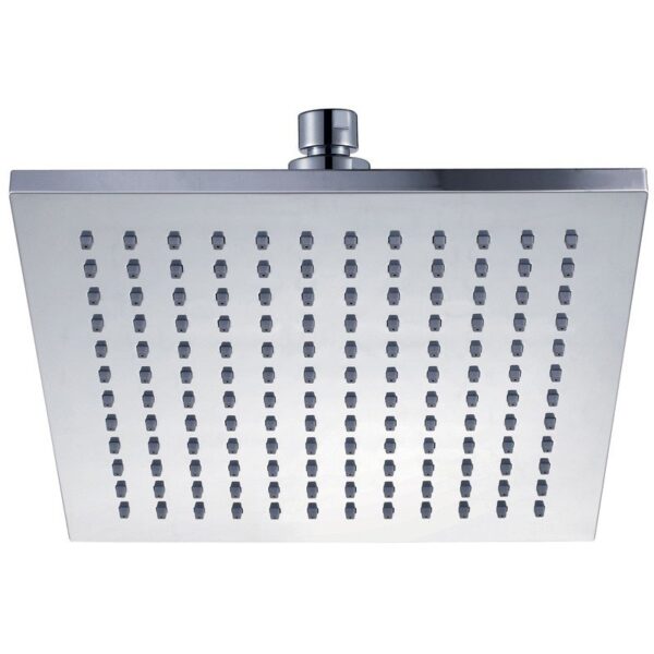 ACL PRP1025-1N ROSA SQUARE PLASTIC SHOWER HEAD 200MM CHROME - Urban Designs Bathroom and Kitchen