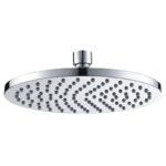 ACL PRP1052-N OTUS ROUND PLASTIC SHOWER HEAD 200MM CHROME - Urban Designs Bathroom and Kitchen