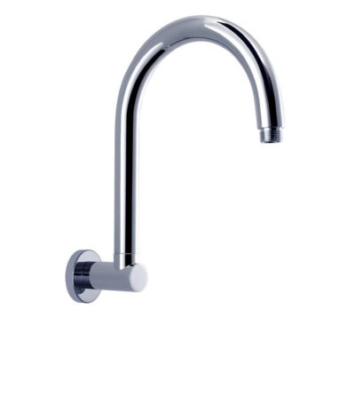 ACL PRY016 ROUND VERTICAL P-SHAPE SHOWER ARM CHROME - Urban Designs Bathroom and Kitchen