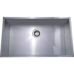 ACL PS720 ROSA ABOVE/UNDERMOUNT SINGLE KITCHEN SINK STAINLESS STEEL - Urban Designs Bathroom and Kitchen