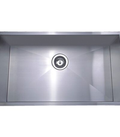 ACL PS720 ROSA ABOVE/UNDERMOUNT SINGLE KITCHEN SINK STAINLESS STEEL - Urban Designs Bathroom and Kitchen
