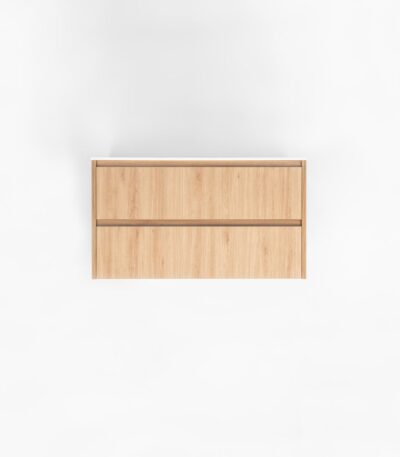 Addison 2-Drawer 900mm - Pure Oak - 1 Cut-Out