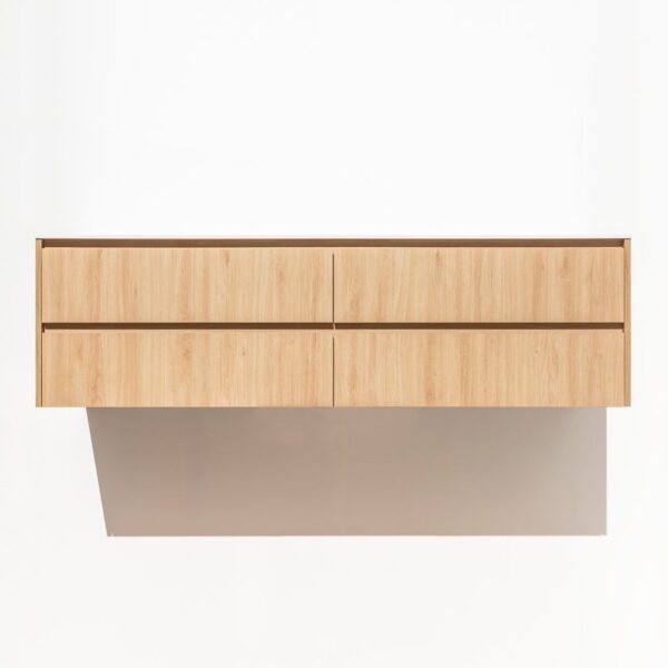 Addison 4-Drawer 1764mm - Pure Oak