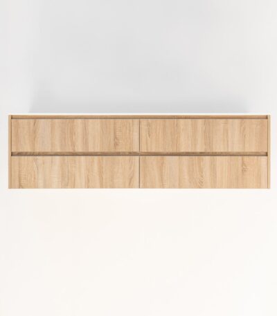 Addison 4-Drawer 1764mm - White Ash Oak