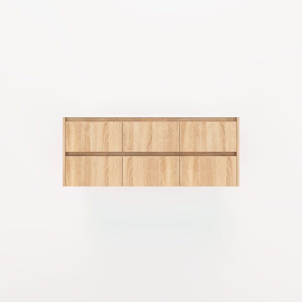 Addison 6-Drawer 1278mm - White Ash Oak