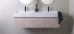 ADP CAPRI WALL HUNG VANITY WITH ITALIAN SCARABEO CERAMIC TOP - Urban Designs Bathroom and Kitchen