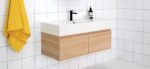 ADP CAPRI WALL HUNG VANITY WITH ITALIAN SCARABEO CERAMIC TOP - Urban Designs Bathroom and Kitchen