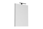ADP DLM6080CP DAYLIGHT RECTANGULAR FRAMED MIRROR 600x800 CHROME/MATTE BLACK - Urban Designs Bathroom and Kitchen