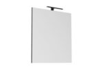 ADP DLM7580 DAYLIGHT RECTANGULAR FRAMED MIRROR 750x800 CHROME/MATTE BLACK - Urban Designs Bathroom and Kitchen