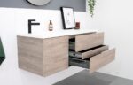 ADP DRIFT WALL HUNG VANITY WITH SOLID SURFACE TOP - Urban Designs Bathroom and Kitchen