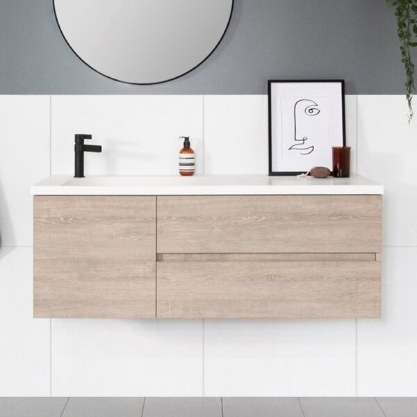 ADP DRIFT WALL HUNG VANITY WITH SOLID SURFACE TOP - Urban Designs Bathroom and Kitchen