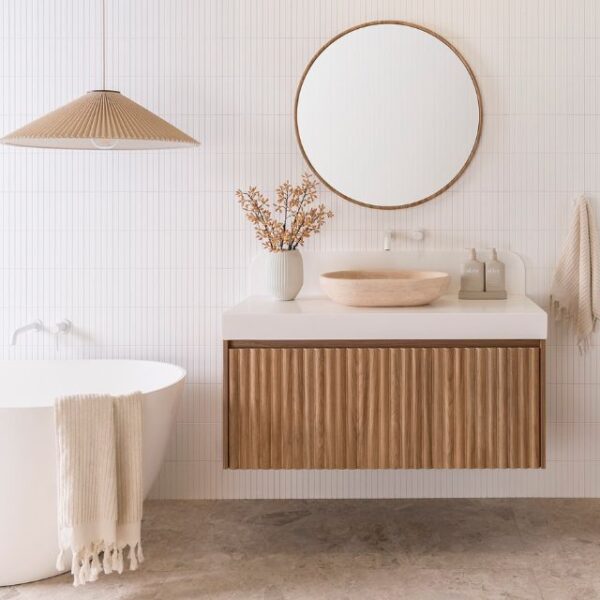 ADP Harper Wall Hung Vanity With Durasein Benchtop
