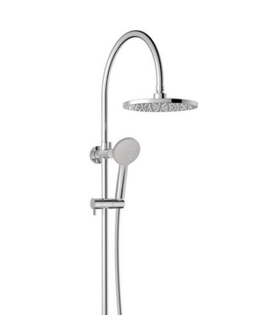 ADP JTAPCSRTSETSOU SOUL CLASSIC GOOSENECK SHOWER SET CHROME & COLOURED - Urban Designs Bathroom and Kitchen