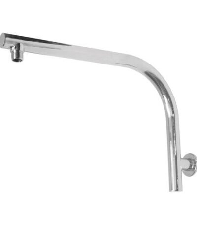 ADP JTAPSATWH TWILIGHT HIGH RISE SHOWER ARM CHROME & MATTE BLACK - Urban Designs Bathroom and Kitchen