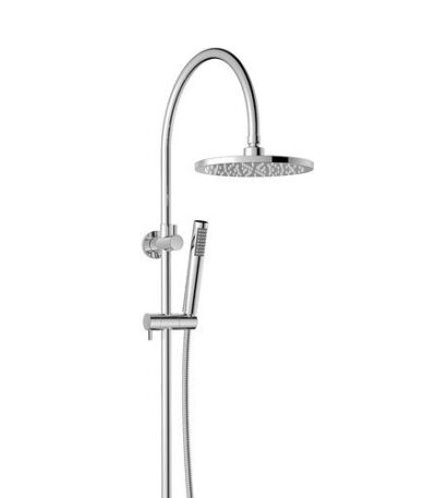 ADP JTAPSRTSETSOU SOUL SLIMLINE GOOSENECK SHOWER SET CHROME & COLOURED - Urban Designs Bathroom and Kitchen