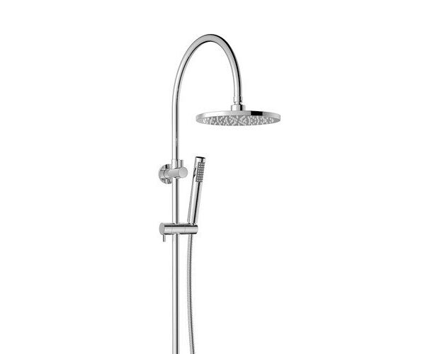 ADP JTAPSRTSETSOU SOUL SLIMLINE GOOSENECK SHOWER SET CHROME & COLOURED - Urban Designs Bathroom and Kitchen