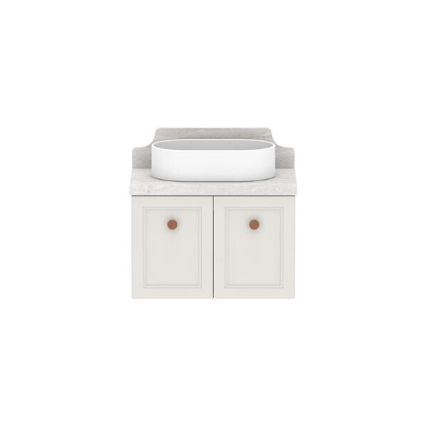 ADP Mabel Ensuite Wall Hung Vanity With Cherry Pie Premium Solid Surface Benchtop
