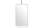 ADP SMAL50100BK ALLEGRA RECTANGULAR FRAMED MIRROR MATTE BLACK - Urban Designs Bathroom and Kitchen
