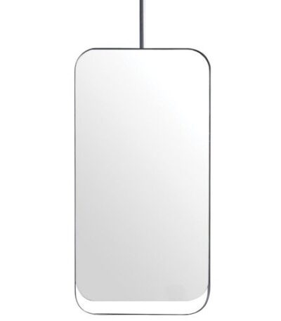 ADP SMAL50100BK ALLEGRA RECTANGULAR FRAMED MIRROR MATTE BLACK - Urban Designs Bathroom and Kitchen