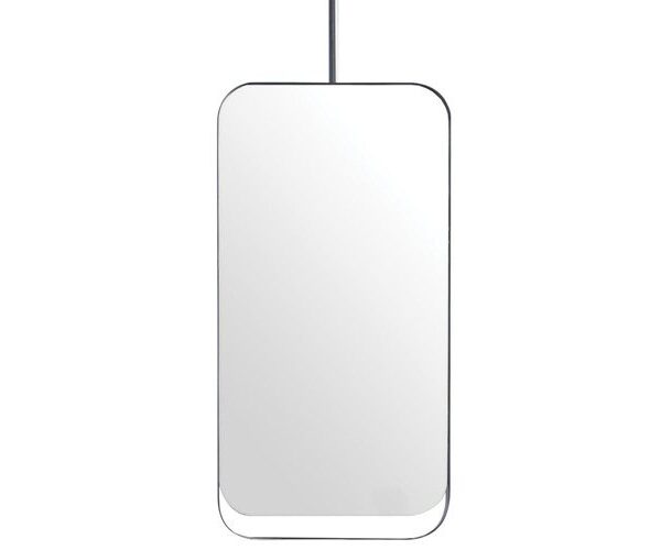 ADP SMAL50100BK ALLEGRA RECTANGULAR FRAMED MIRROR MATTE BLACK - Urban Designs Bathroom and Kitchen