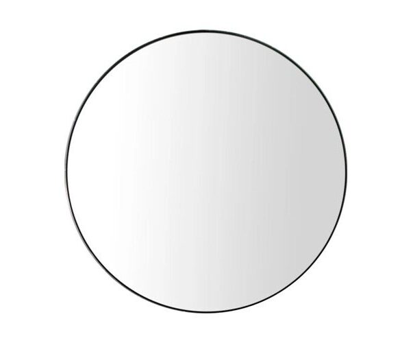 ADP SMALO7070BK ALORA ROUND FRAMED MIRROR MATTE BLACK - Urban Designs Bathroom and Kitchen