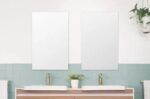 ADP SMPE9080 RECTANGULAR POLISHED EDGE MIRROR 900x800 - Urban Designs Bathroom and Kitchen