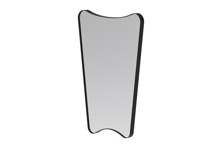 ADP SMROM6090 ROMA FRAMED MIRROR 600x900 MATTE BLACK - Urban Designs Bathroom and Kitchen