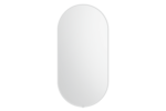ADP SMSEP9045WH SERA PILL FRAMED LED MIRROR 450x900 MATTE WHITE - Urban Designs Bathroom and Kitchen