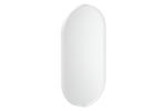 ADP SMSEP9045WH SERA PILL FRAMED LED MIRROR 450x900 MATTE WHITE - Urban Designs Bathroom and Kitchen