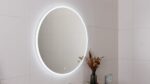 ADP SMSLM7070 SHINE ROUND LED MIRROR 700x700 - Urban Designs Bathroom and Kitchen