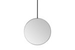 ADP SMST7070BK STELLA ROUND FRAMED MIRROR 700 MATTE BLACK - Urban Designs Bathroom and Kitchen
