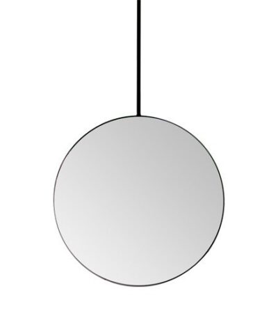 ADP SMST7070BK STELLA ROUND FRAMED MIRROR 700 MATTE BLACK - Urban Designs Bathroom and Kitchen