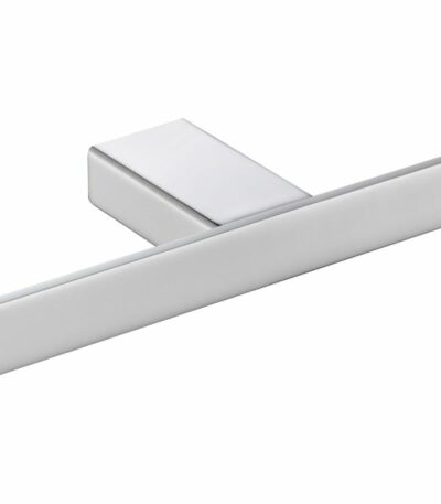 Aiko Square Double Toilet Roll Holder - Chrome | 7111D
