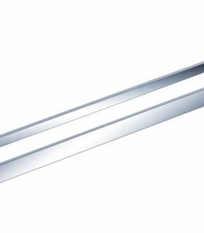 Aiko Square Double Towel Rail 610mm - Chrome | 7102-610