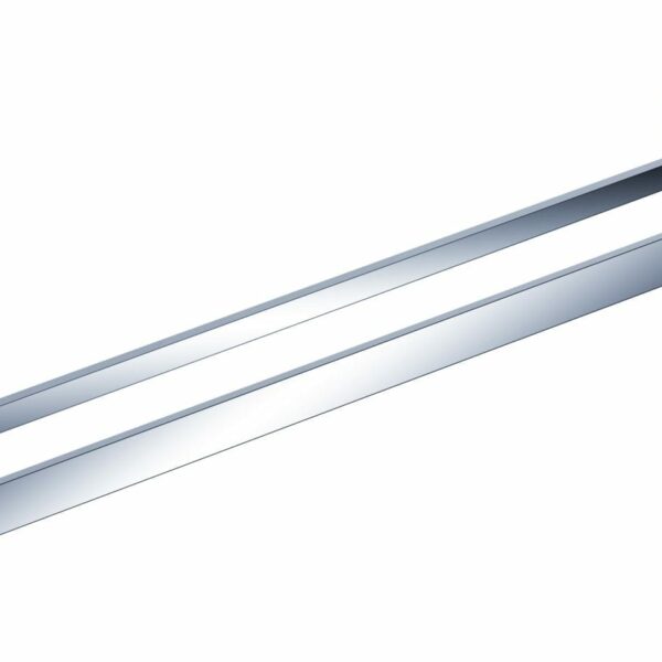 Aiko Square Double Towel Rail 610mm - Chrome | 7102-610
