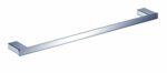 Aiko Square Single Towel Rail 610mm - Chrome | 7101-610