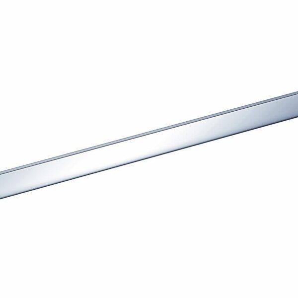 Aiko Square Single Towel Rail 810mm - Chrome | 7101-810