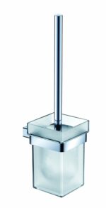Aiko Square Toilet Brush - Chrome | 7105